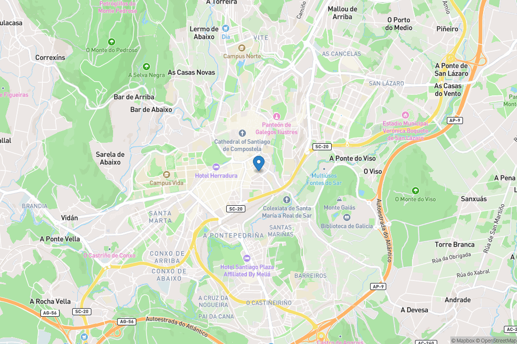 Academia Iria Flavia - Open Street Map